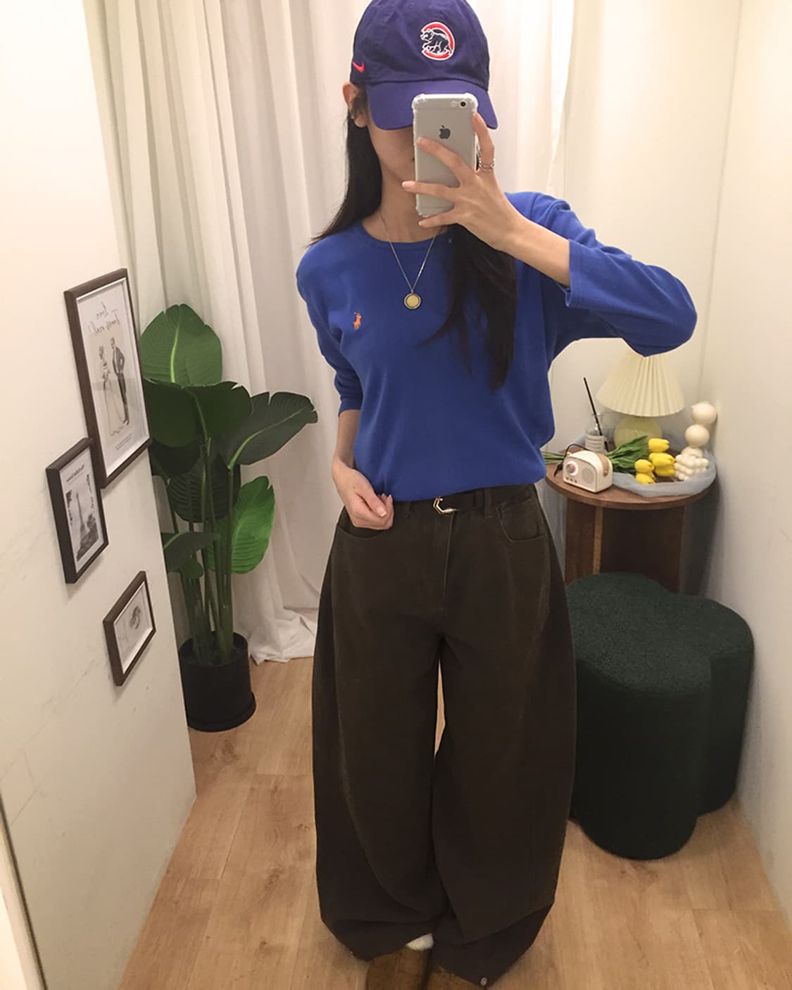 여성 폴로 라운드 7부 티셔츠 95 상품이미지1