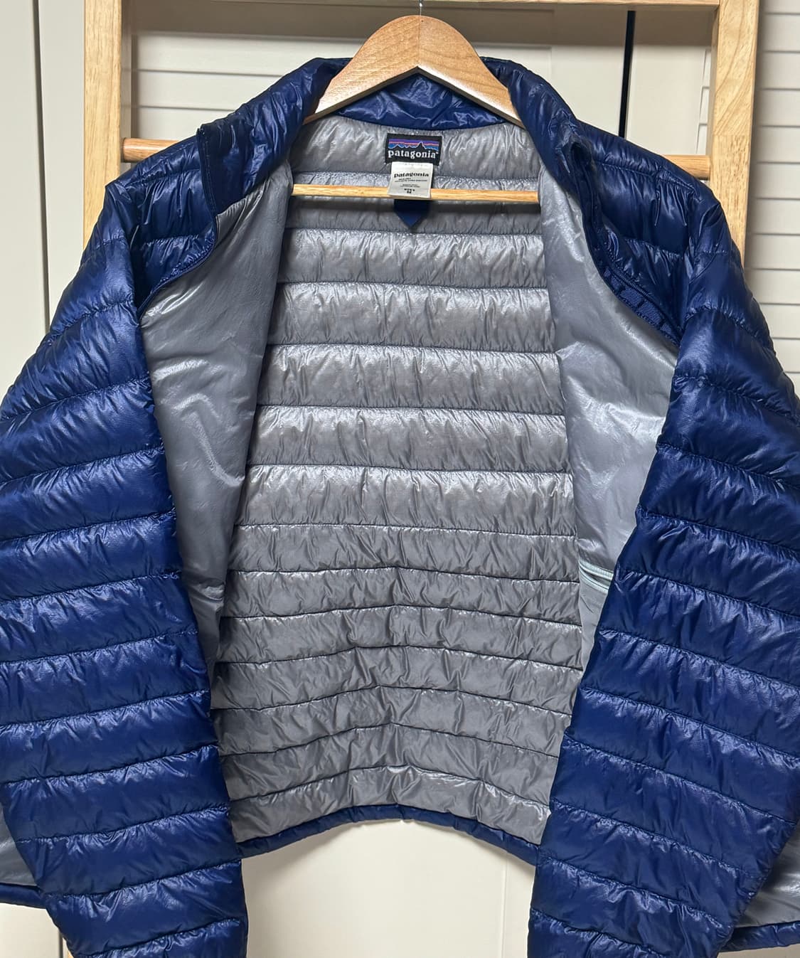 파타고니아 네이비 경량 패딩 자켓 상품이미지6