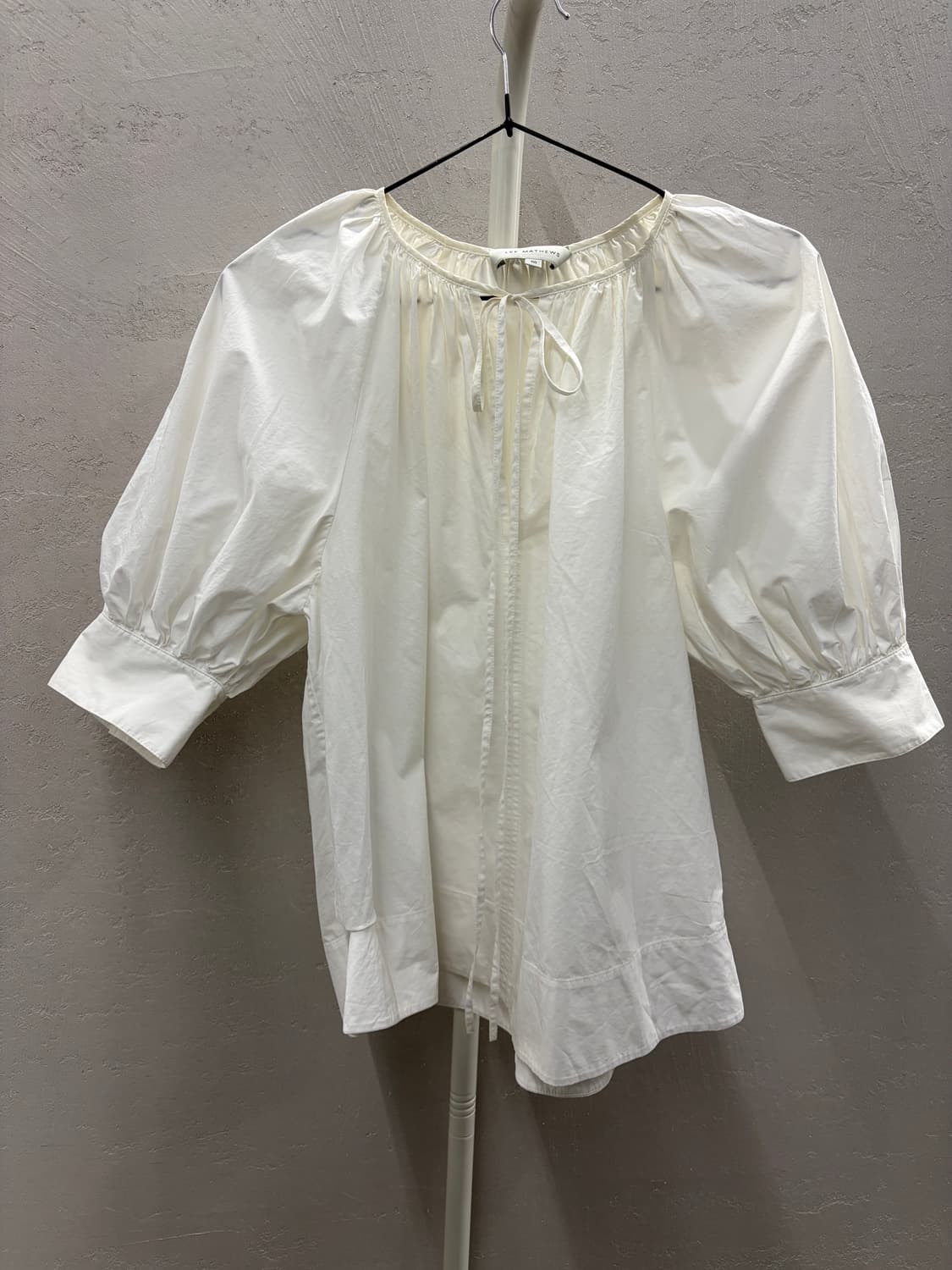 리매튜스 Lee Mathews 화이트 블라우스 상품이미지1