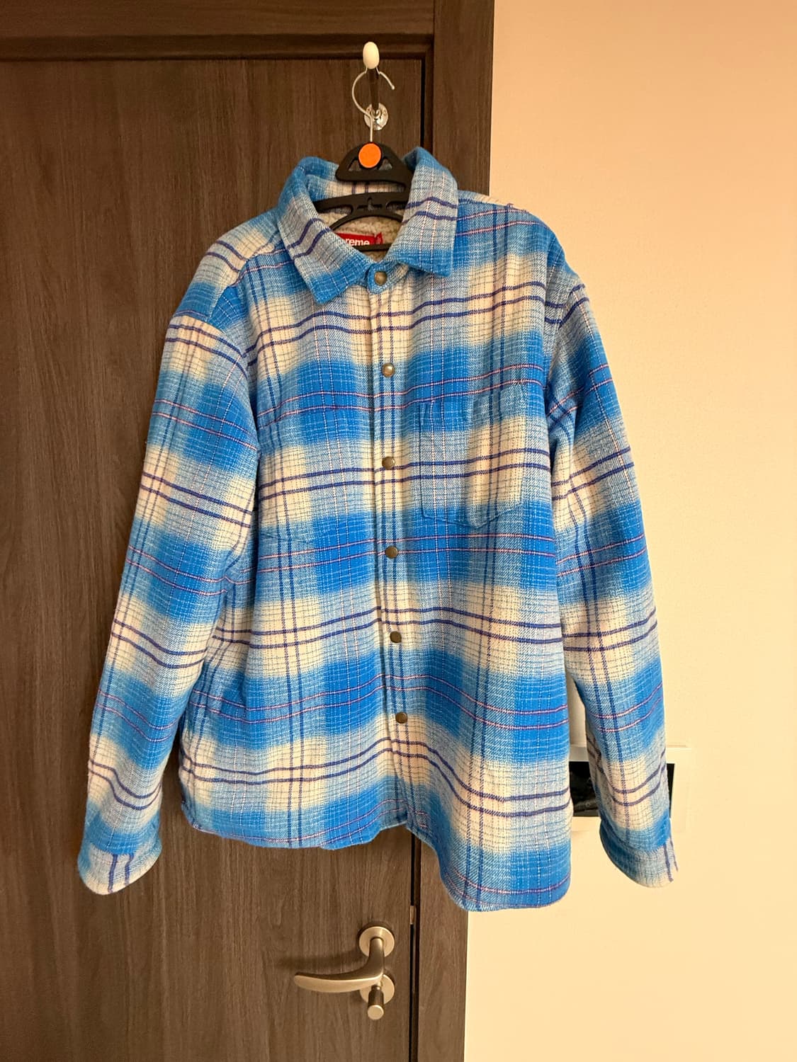 슈프림 라인드 플라넬스냅셔츠 L 상품이미지4