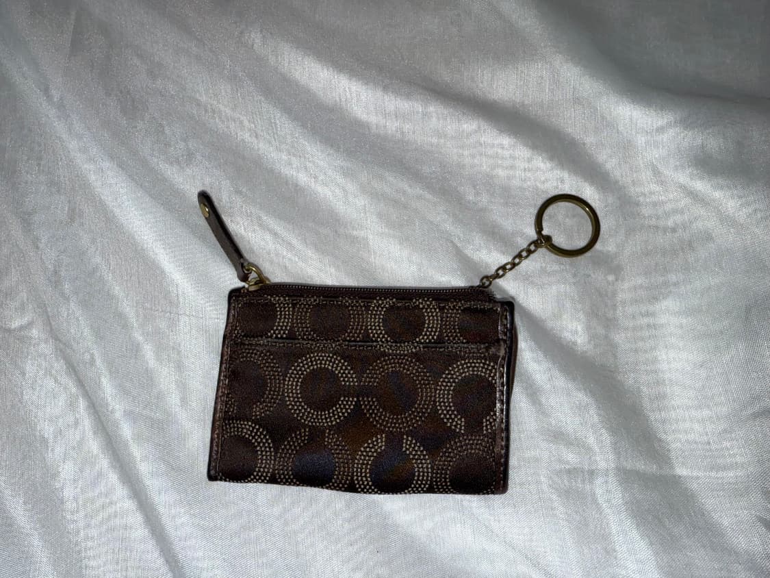 코치 빈티지 브라운 카드지갑 상품이미지5