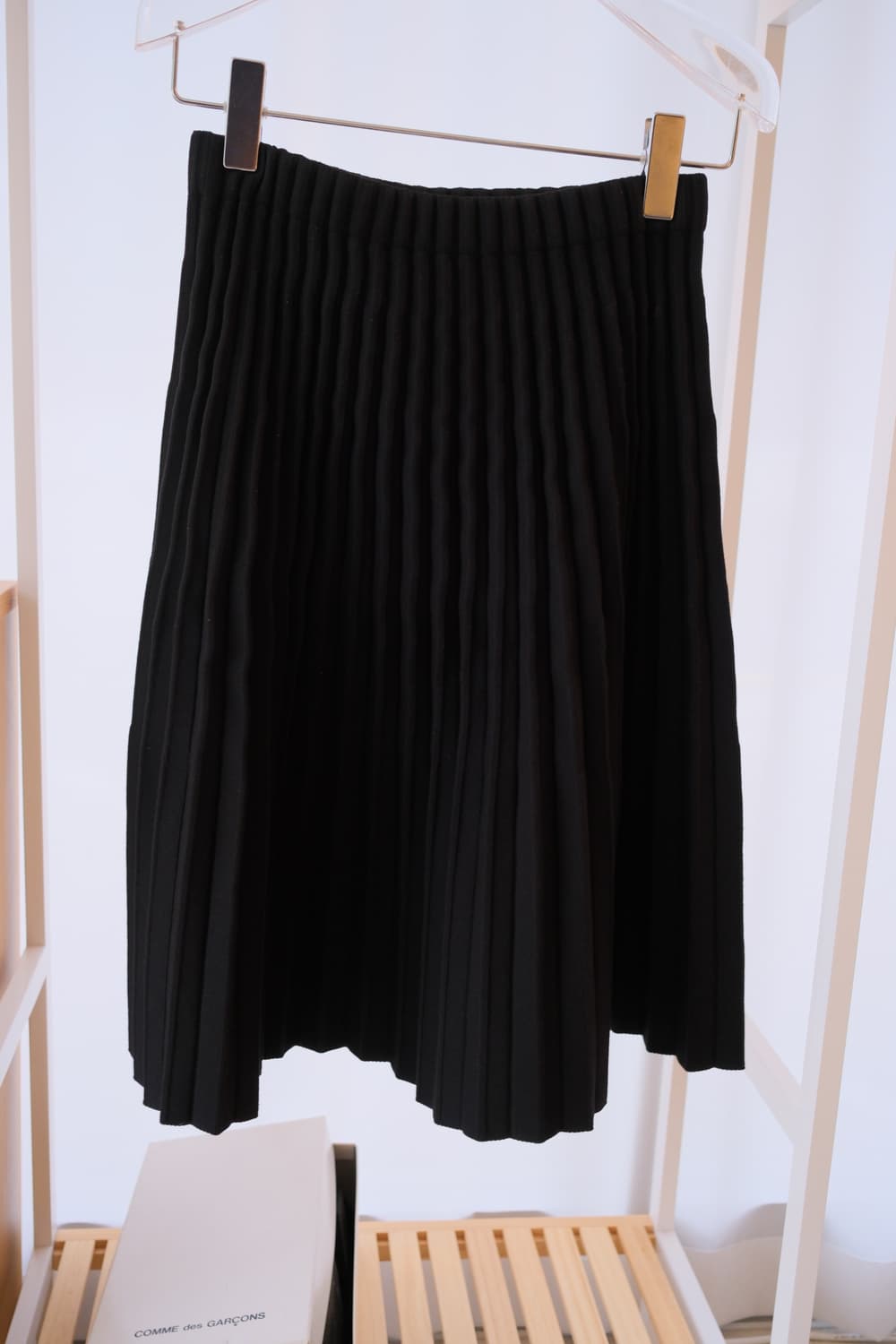 Knit pleated skirt 상품이미지4