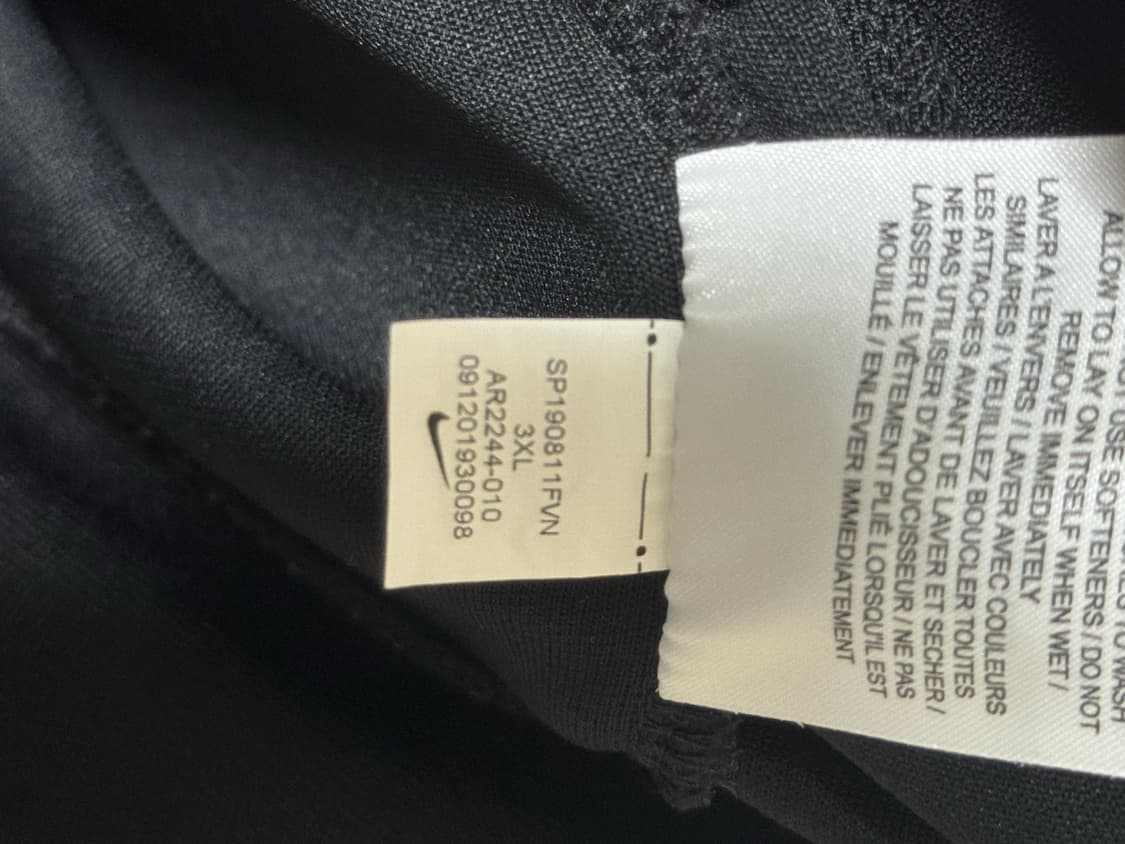 나이키 NSW 헤리티지 블랙 3XL 상품이미지6