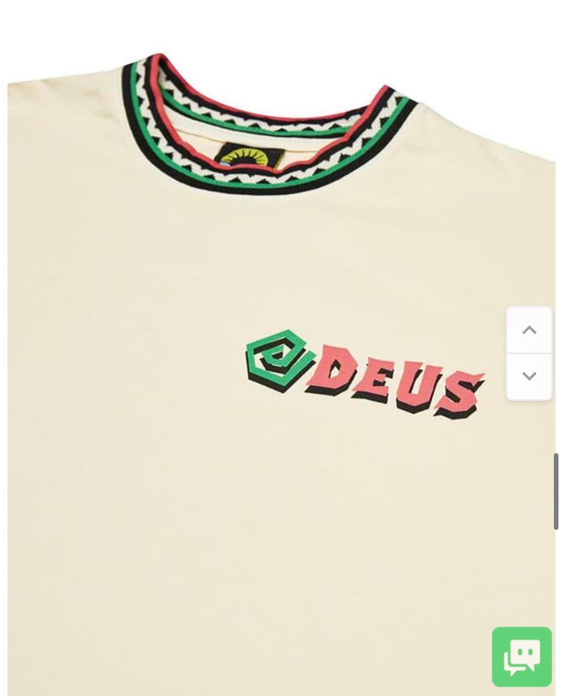 Deus 반팔티 splits tee (dirty white) 상품이미지2