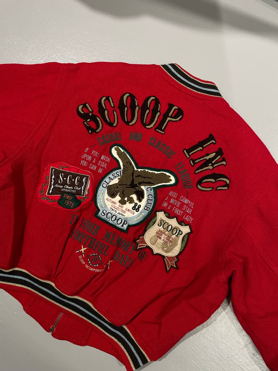 Vintage varsity jacket 상품이미지6