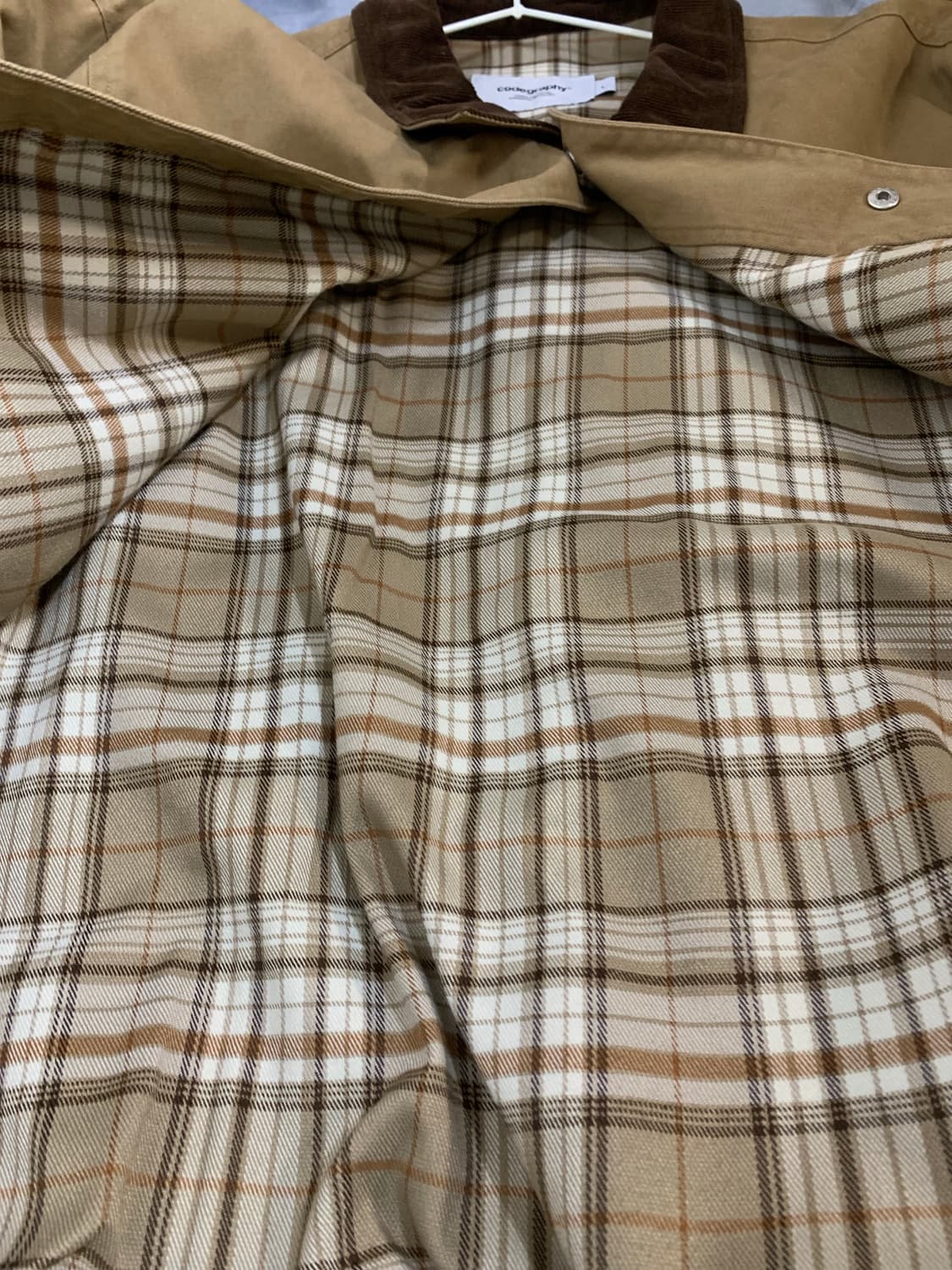 codegraphy 코듀로이  디트로이트 스타일 카라 자켓 상품이미지5