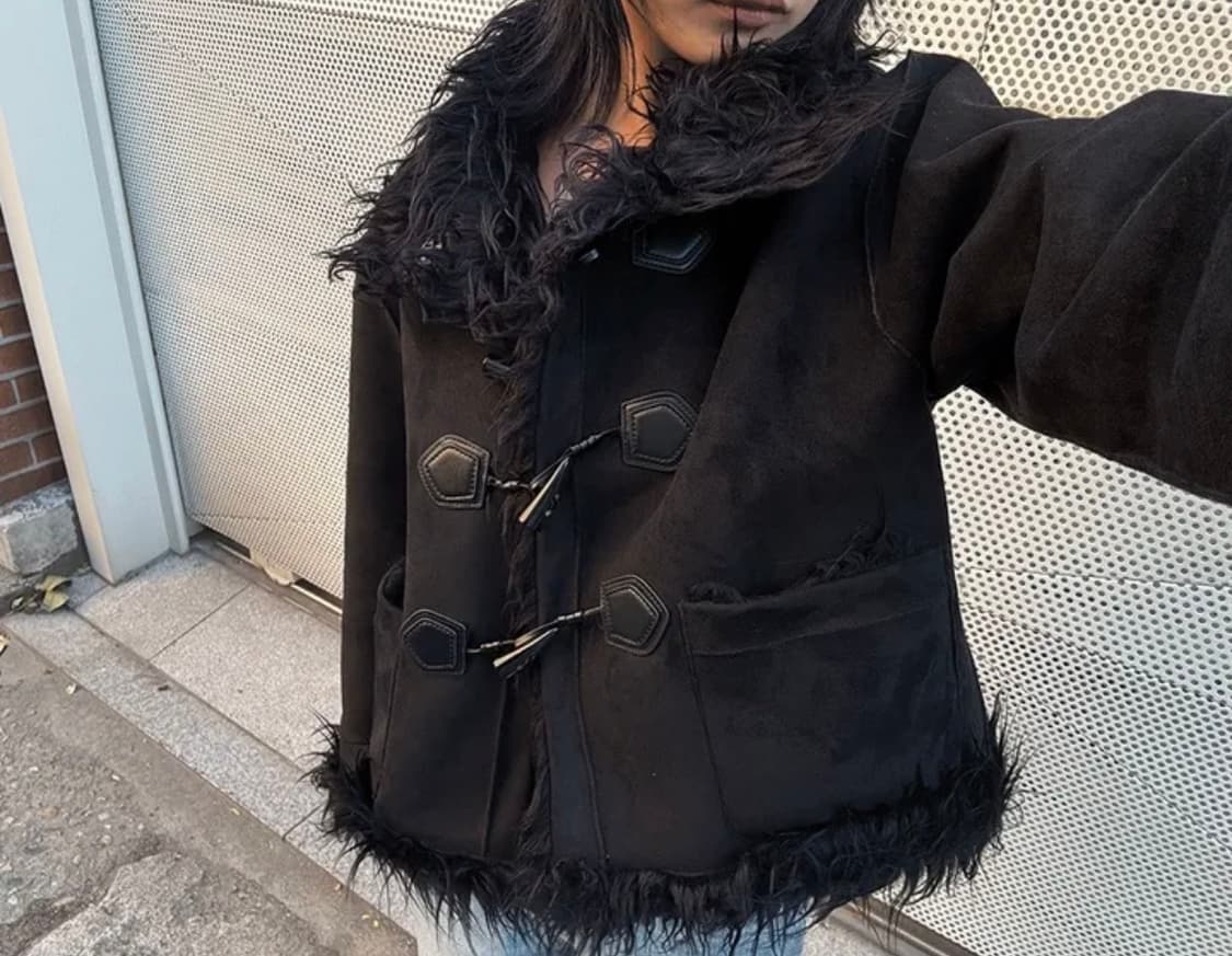 베이닝 3-way hairy shearling mustang jack 상품이미지3