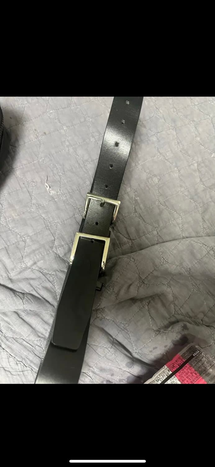 Lcdc DOUBLE BUCKLE LEATHER BELT 상품이미지3