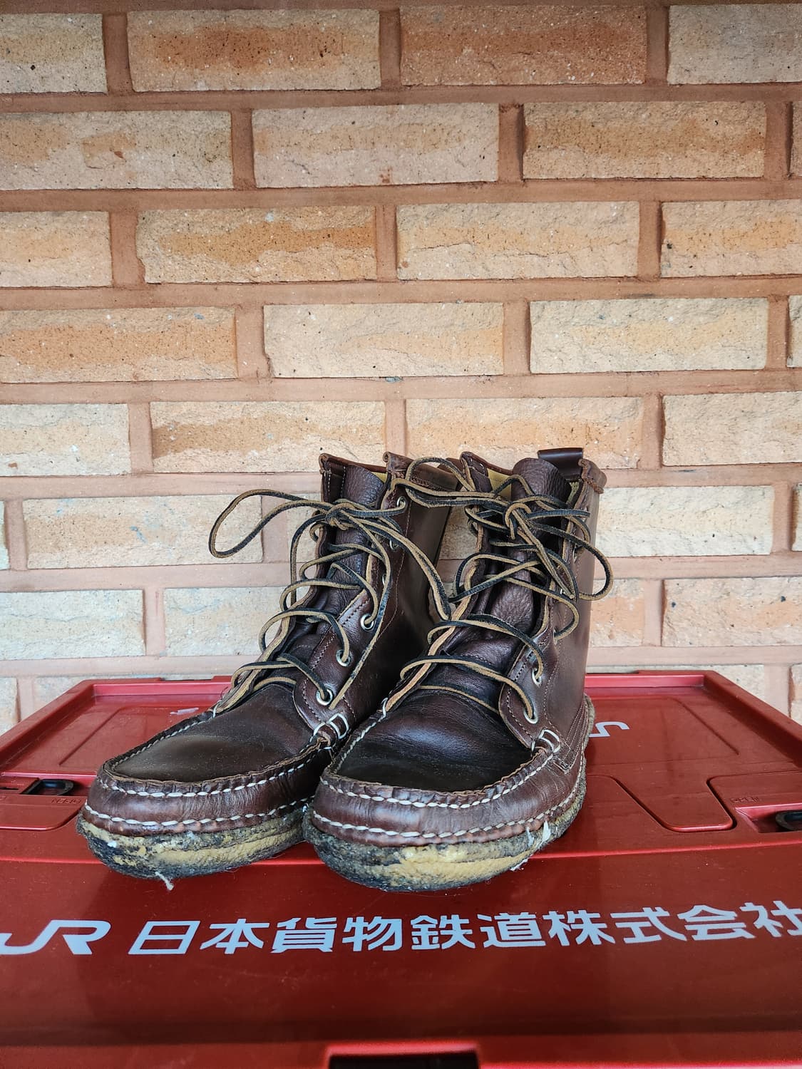 90s Quoddy 쿼디 캠프 부츠(USAmade) 상품이미지1