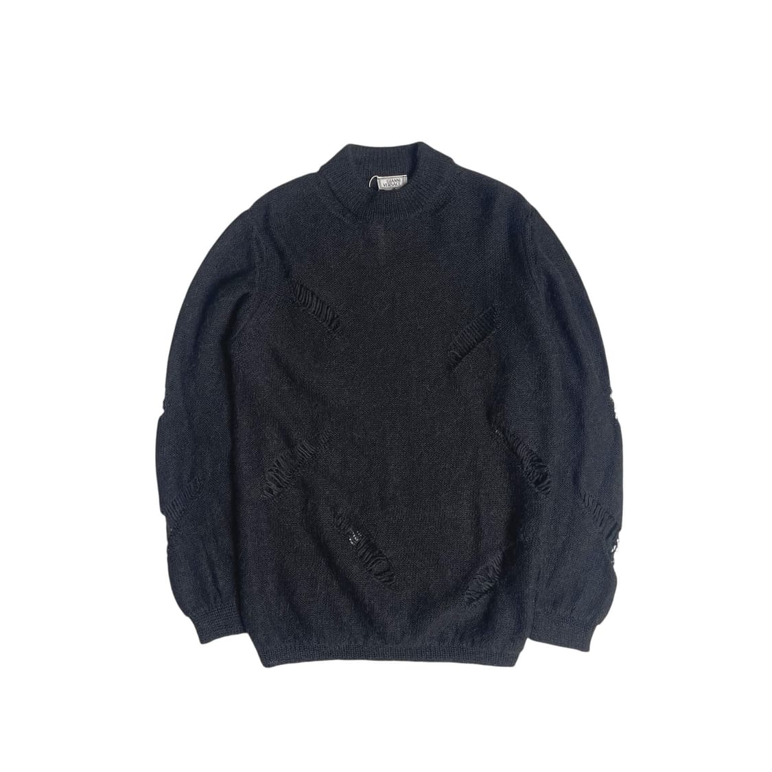 Gianni versace 알파카 100 데미지 니트(italy)   상품이미지1