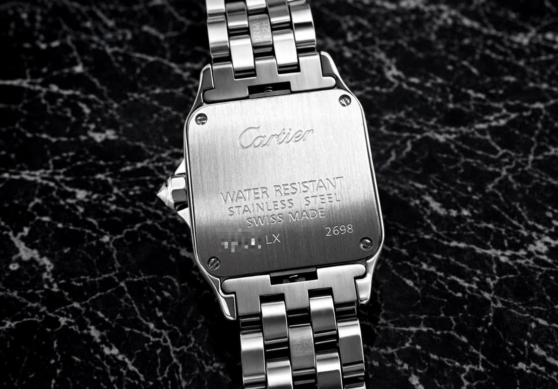 까르띠에 산토스 드모아젤 다이아 스틸 시계 상품이미지6
