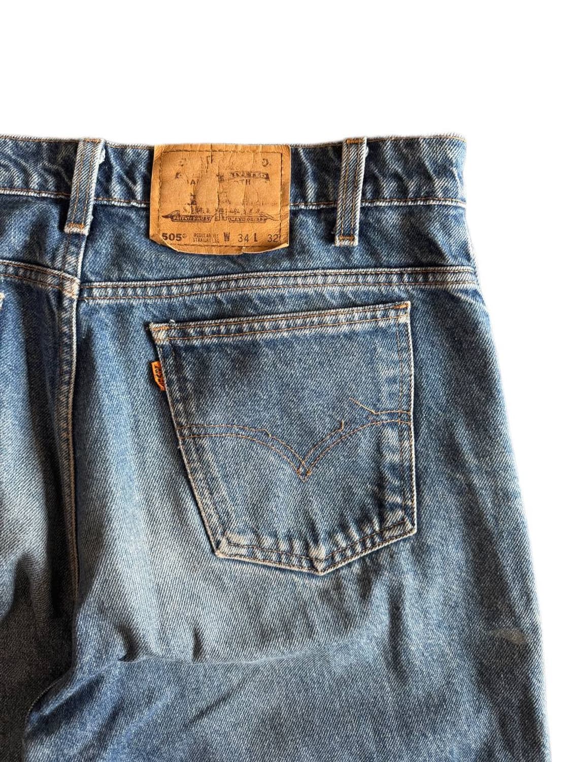 00s 리바이스 505 오렌지탭 인디고진 (33) 상품이미지4