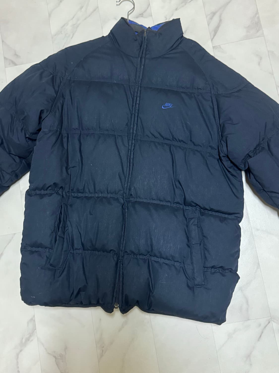 나이키 리버시블 네이비 패딩 싸게 팝니다 상품이미지1