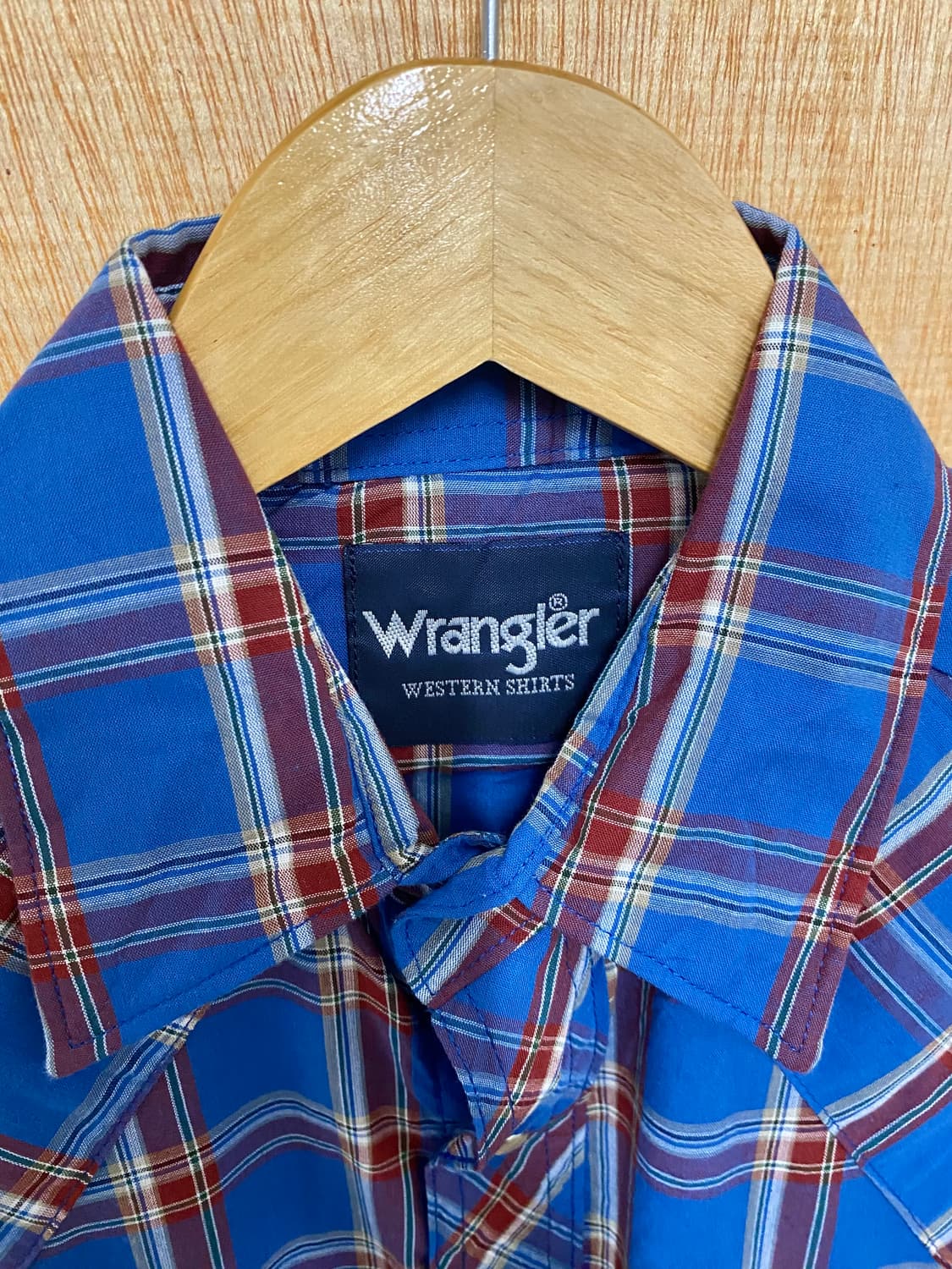 WRANGLER check western shirts 상품이미지4