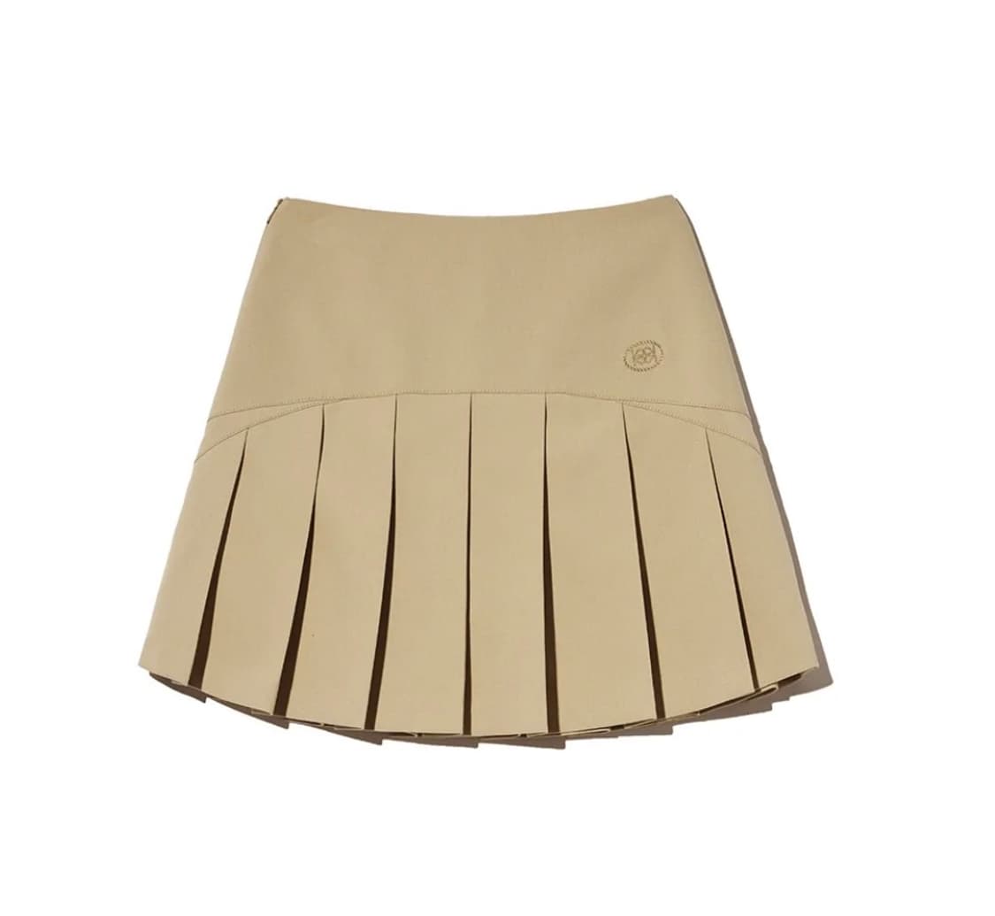 기준 미니스커트 Arc Tennis Mini Skirt Beige  상품이미지1
