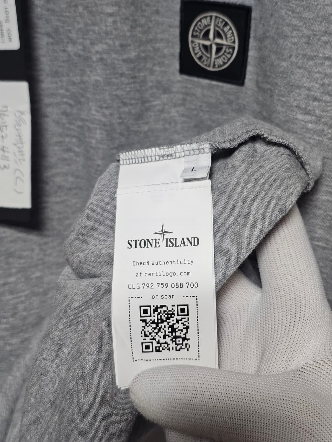 스톤아일랜드 미니와펜 라운드 반팔티 (새 상품) 상품이미지5