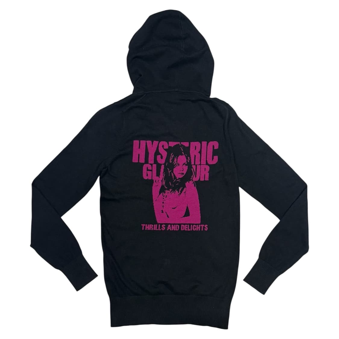 히스테릭 글래머 아카이브 히스걸 니트 후드 집업 자켓 상품이미지1