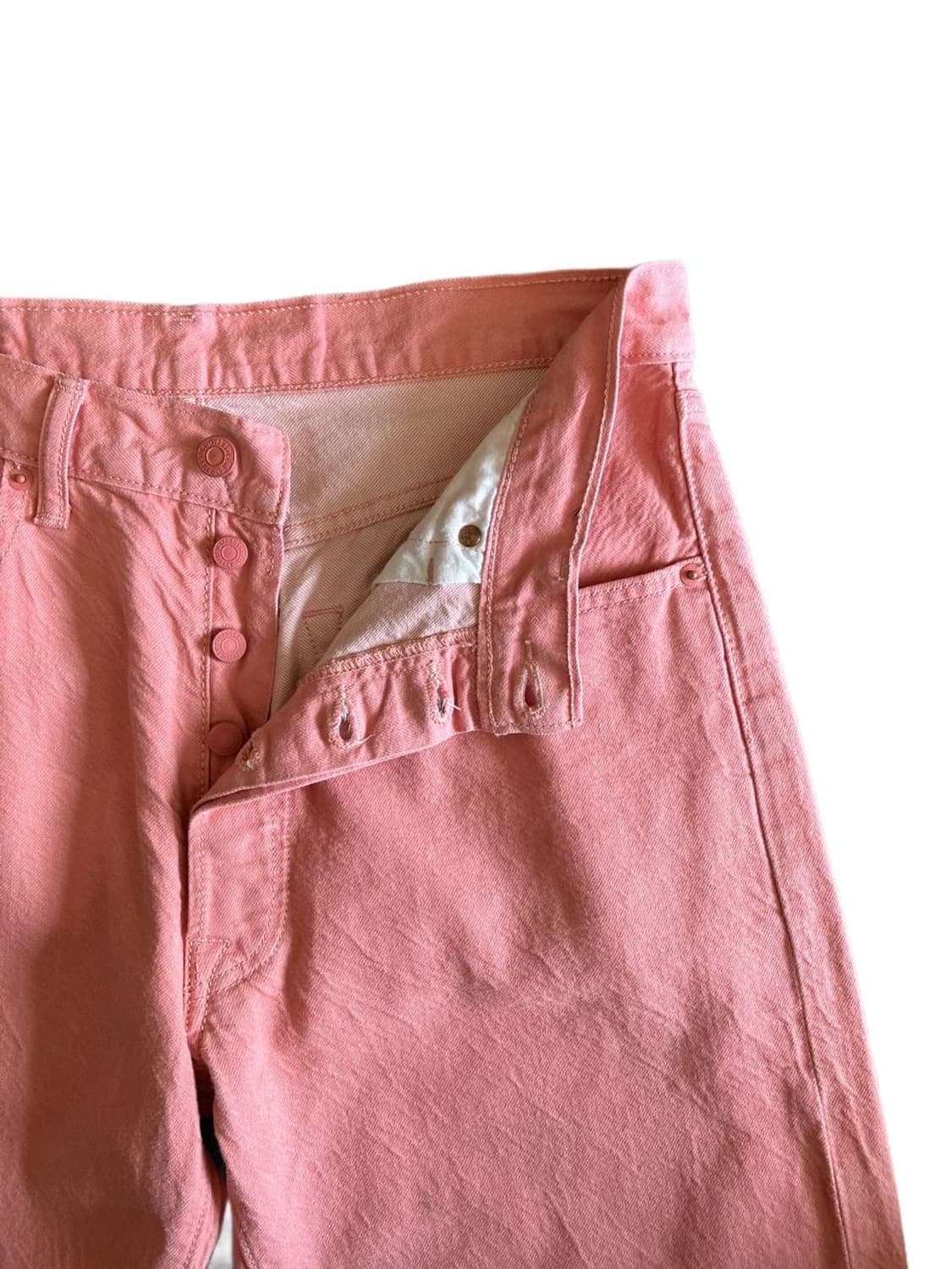 Levis 501 pink jeans (30-32) 상품이미지4