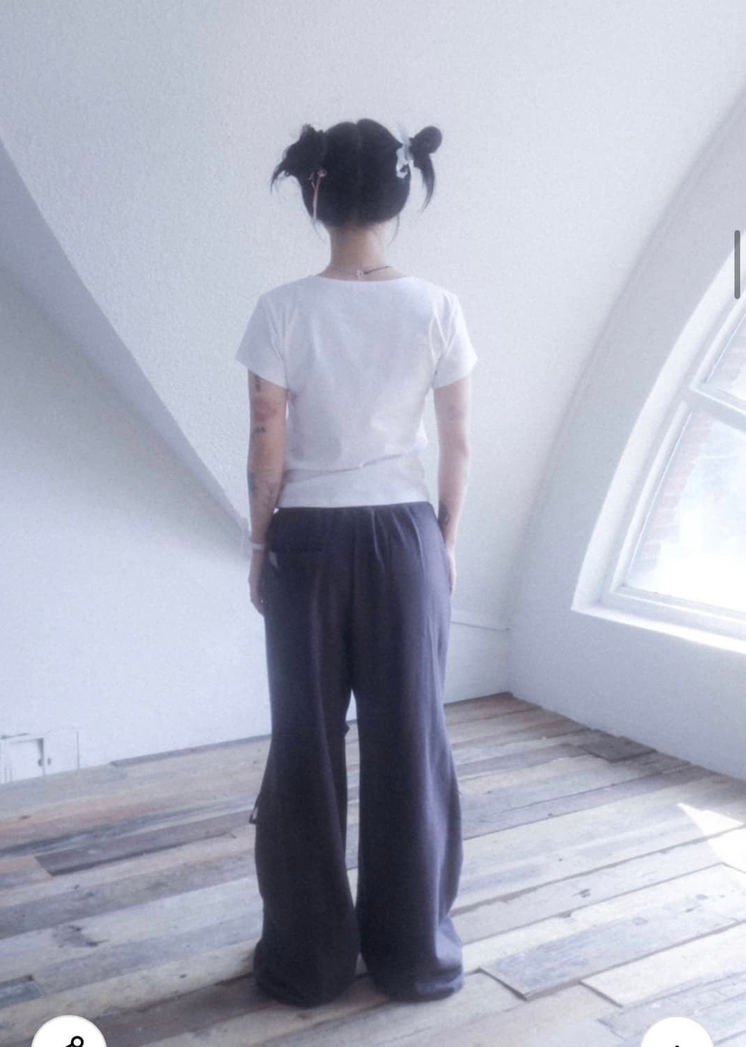 허그유어스킨 와이드 조거팬츠 HS ver 상품이미지2