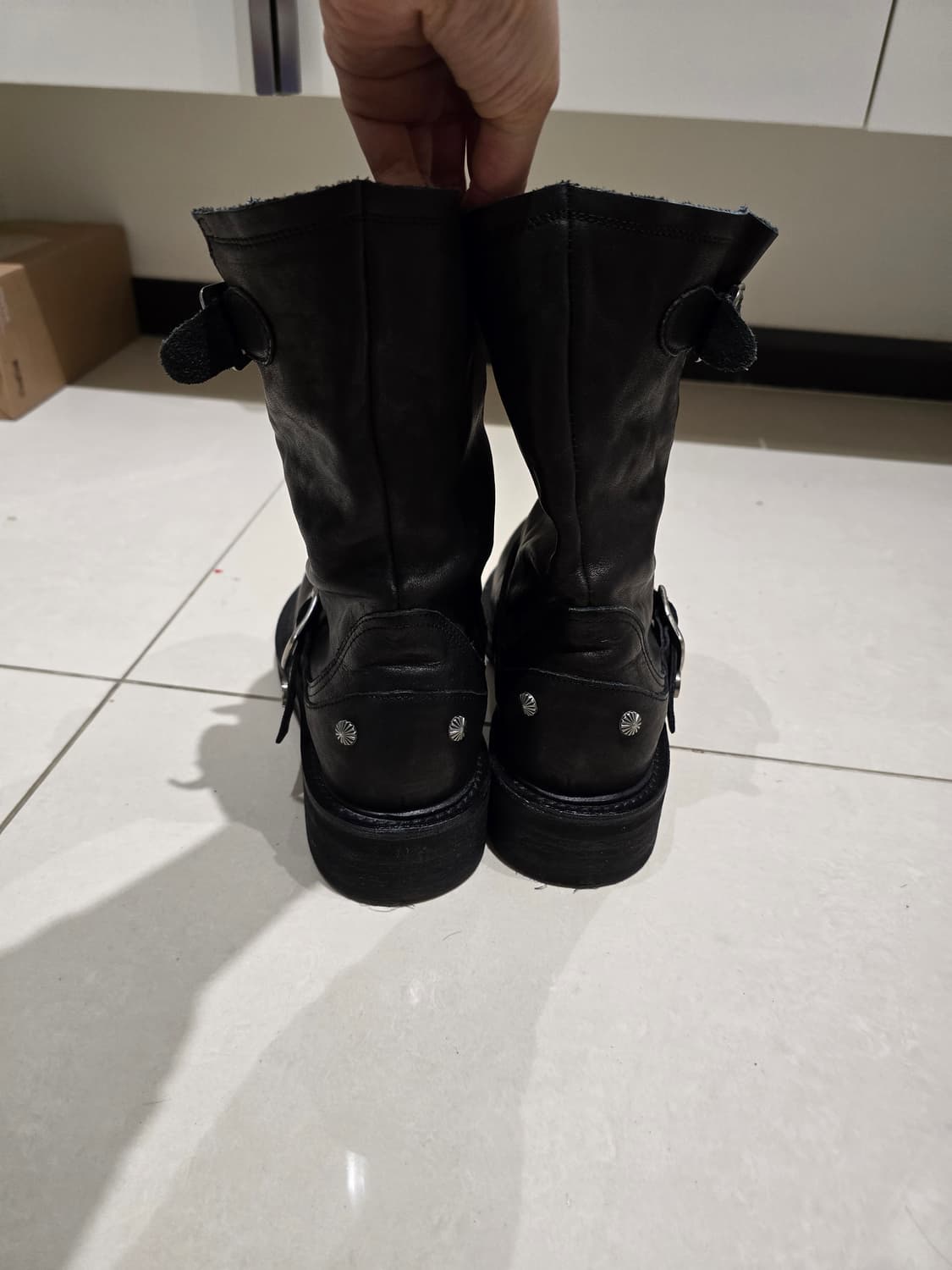 로맨틱무브x후디진호 스틸바운드 엔지니어 부츠 230 상품이미지2