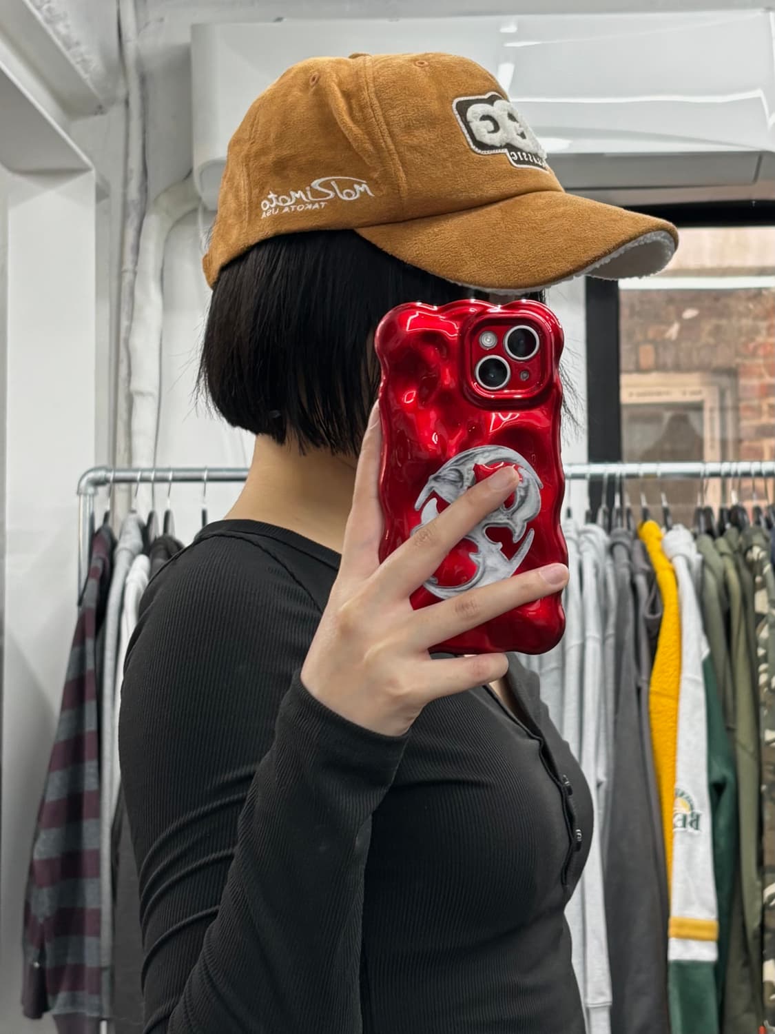 UGG 어그 스웨이드 볼캡 상품이미지3