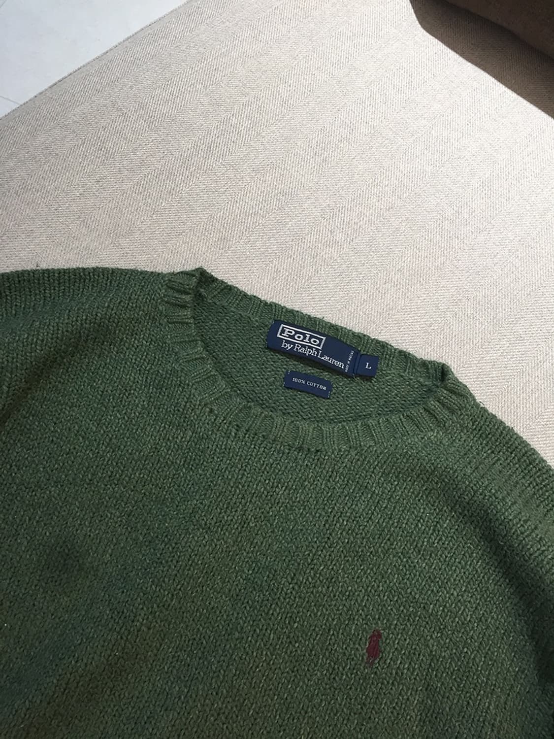 (MAN) 폴로랄프로렌 니트스웨터 XL  상품이미지5