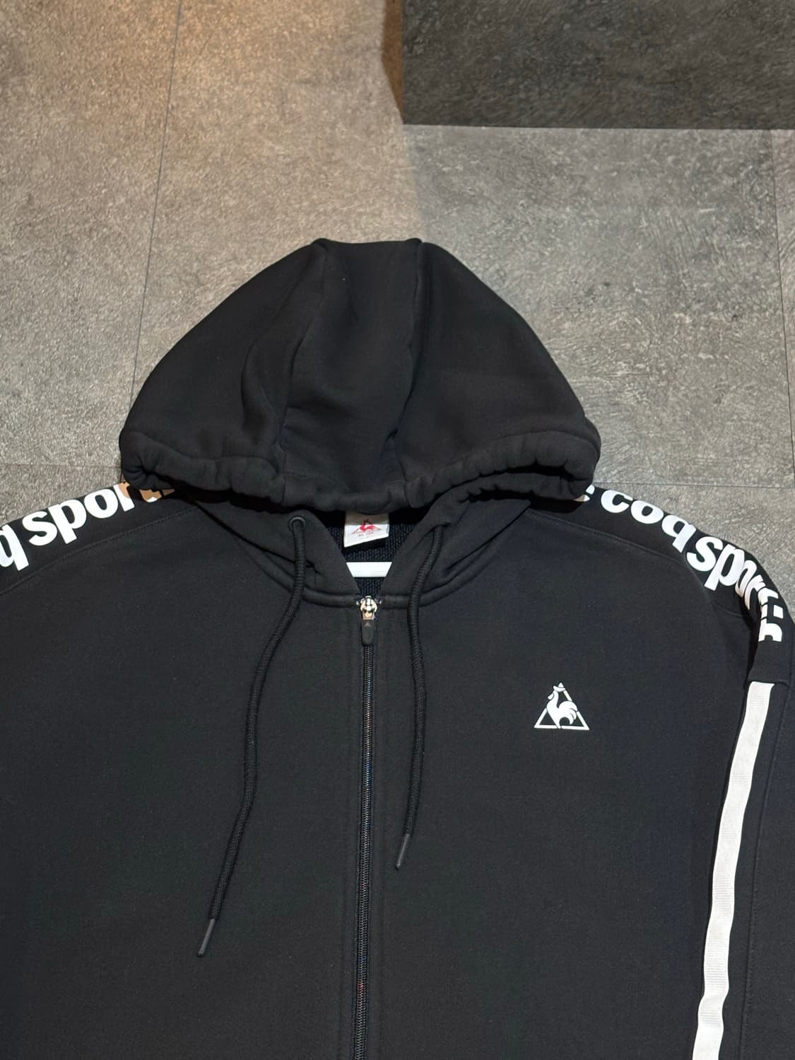 르꼬끄 후드집업 블랙 105사이즈 상품이미지4