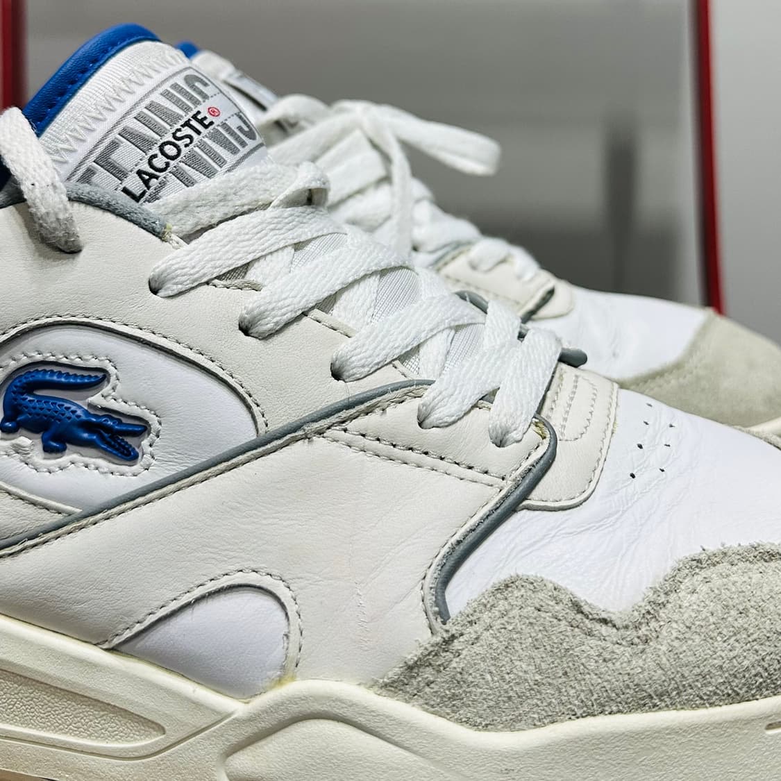 UK8 270) 라코스테 운동화 남성 남자 신발 라인샷 래더 상품이미지2