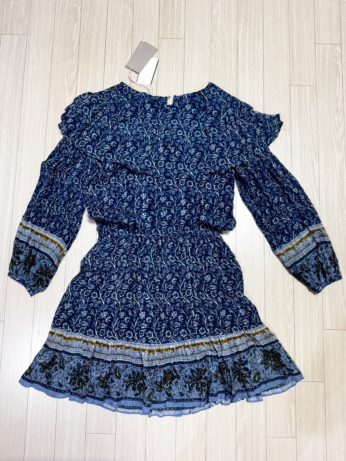 44 마른55 텍달린 새상품 바네사부르노 정가90만 에스닉 원피스 마쥬 상품이미지10