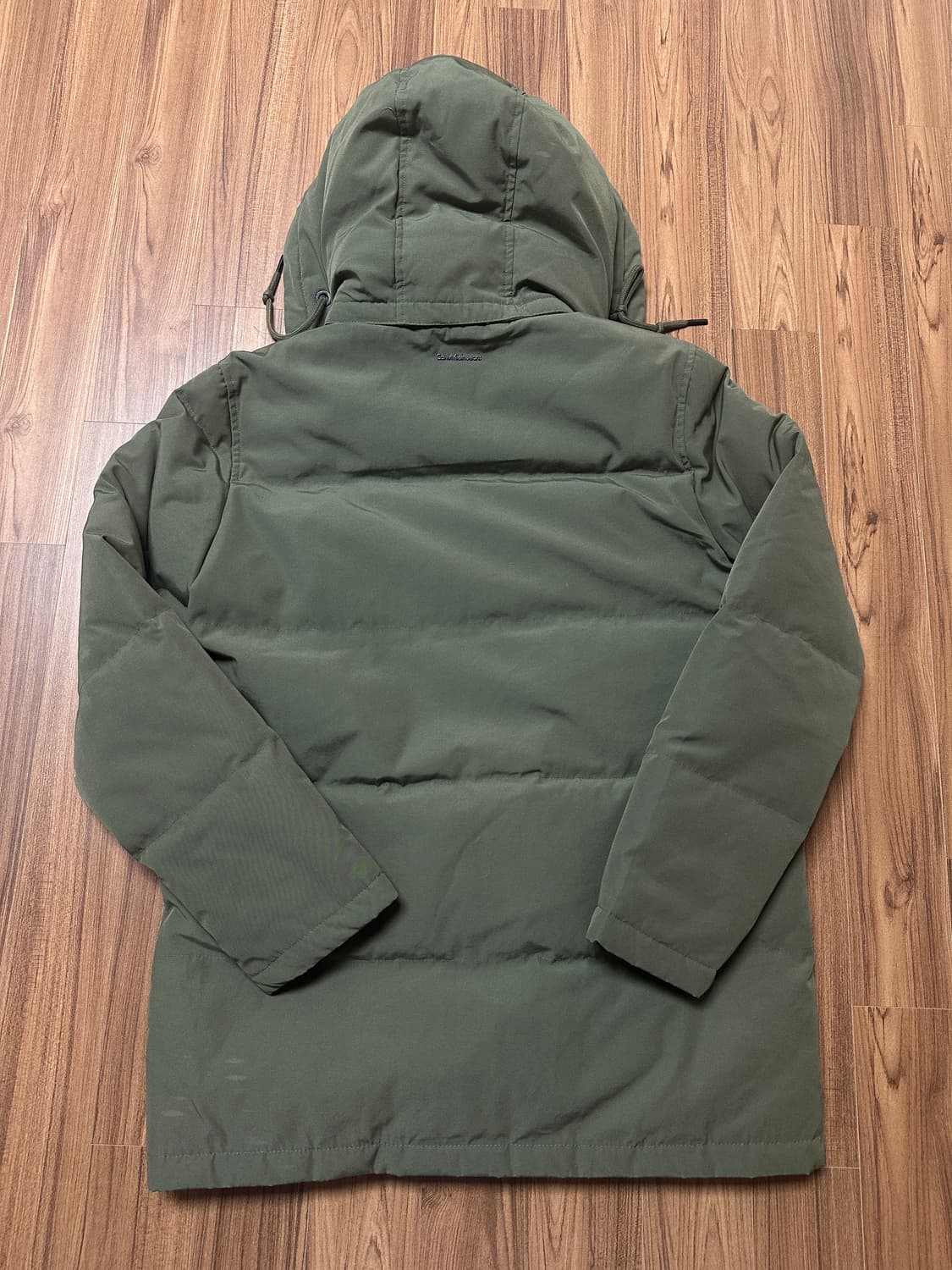 캘빈클라인 올리브그린 다운 패딩 M 상품이미지7