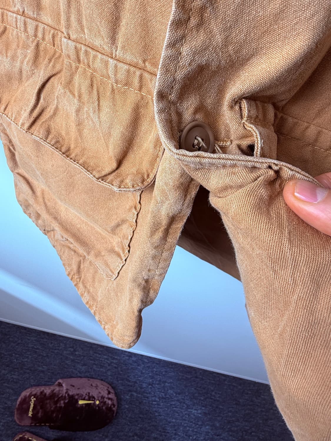 70s 빈티지 Blue Bill by Red Heads 헌팅 자켓 상품이미지8