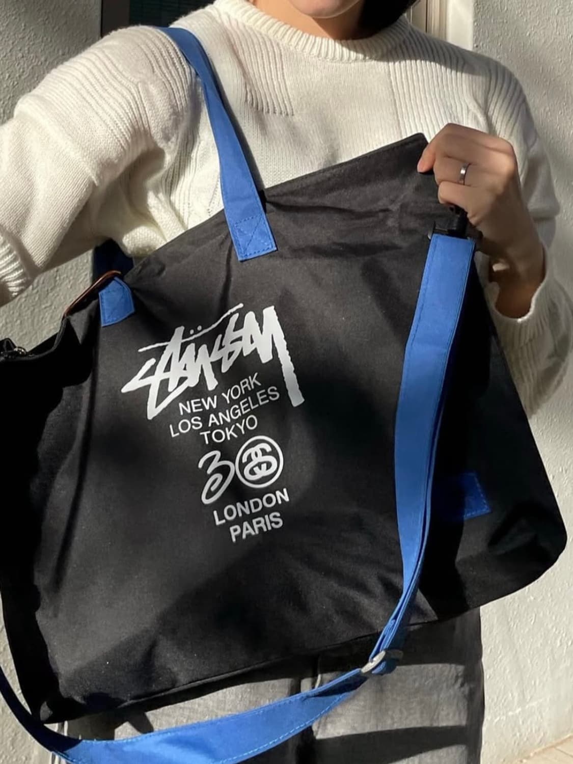 스투시 숄더백 크로스백 잡지부록 정품 상품이미지5