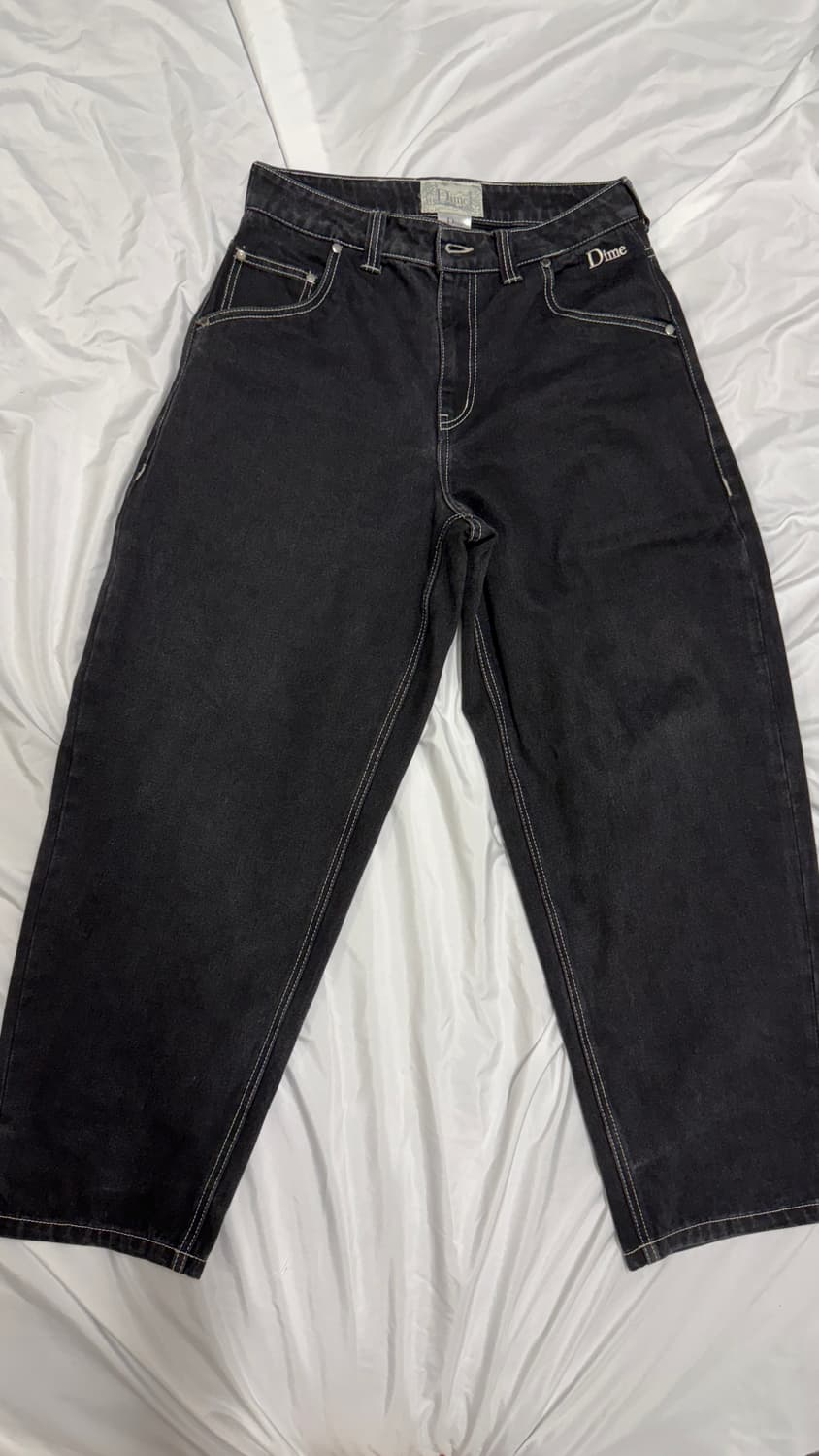 다임 배기 데님팬츠 상품이미지1