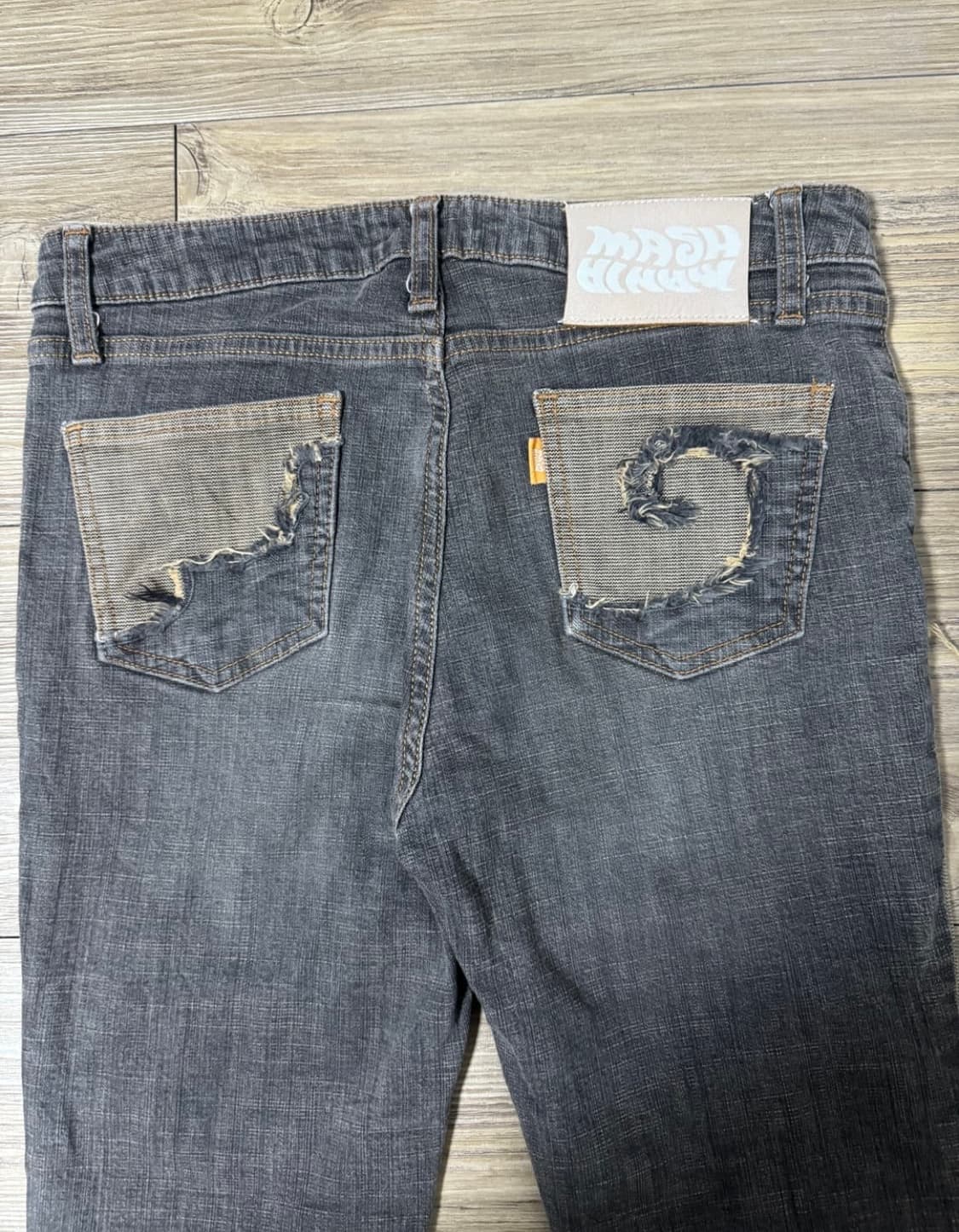 Mash mania 패치워크 플레어 진 상품이미지4