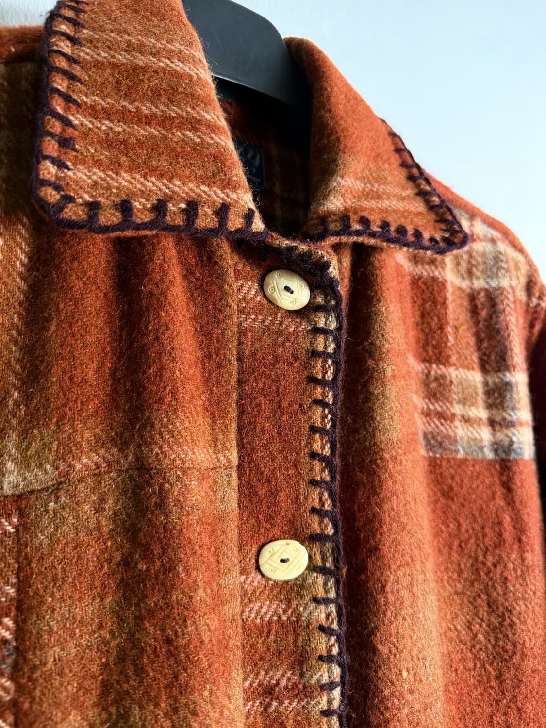 Crazy Doll Handstitch Wool Jacket 상품이미지4