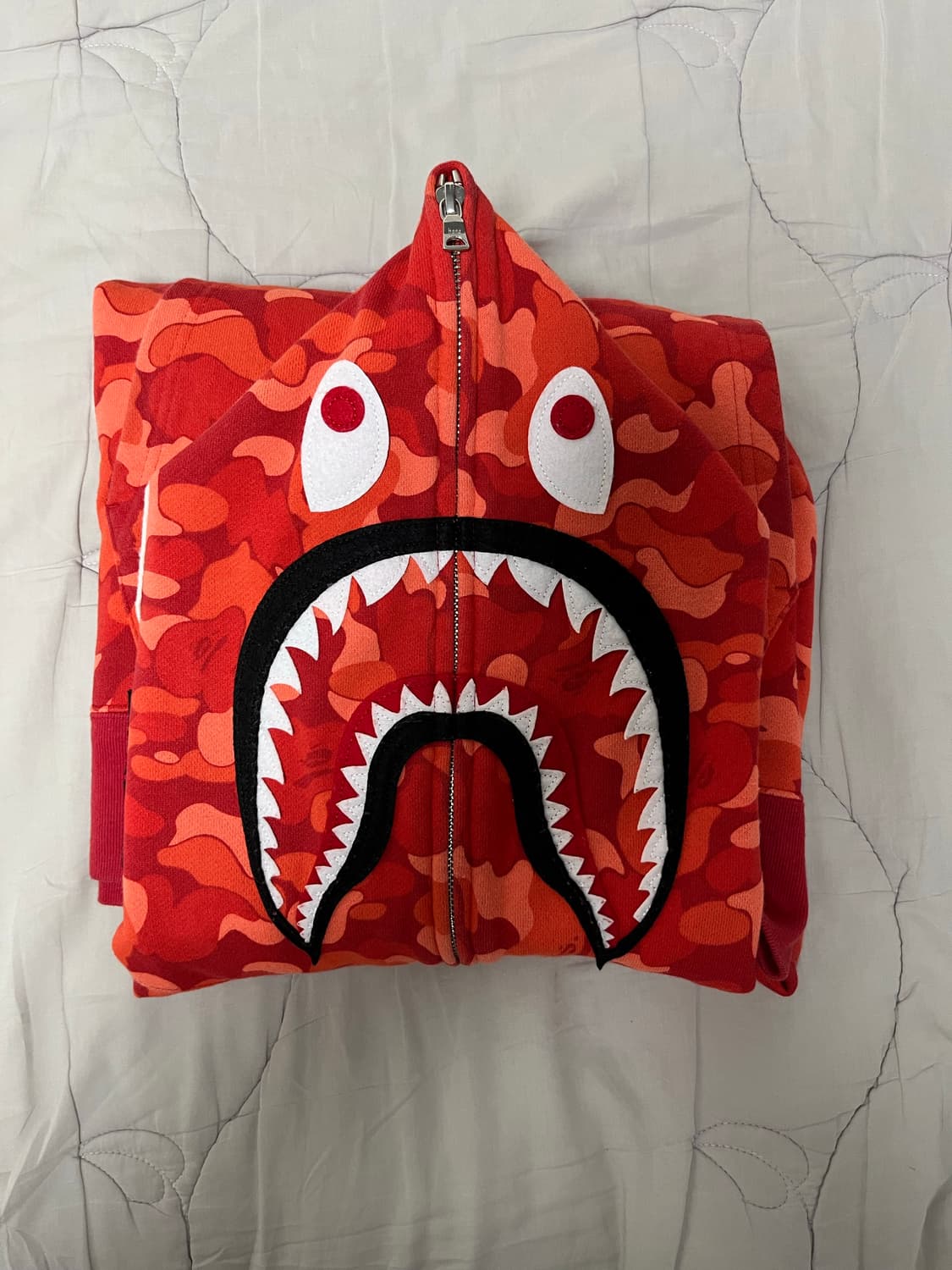 청담 베이프 샤크후드-L (풀구성,상태최상) 상품이미지4