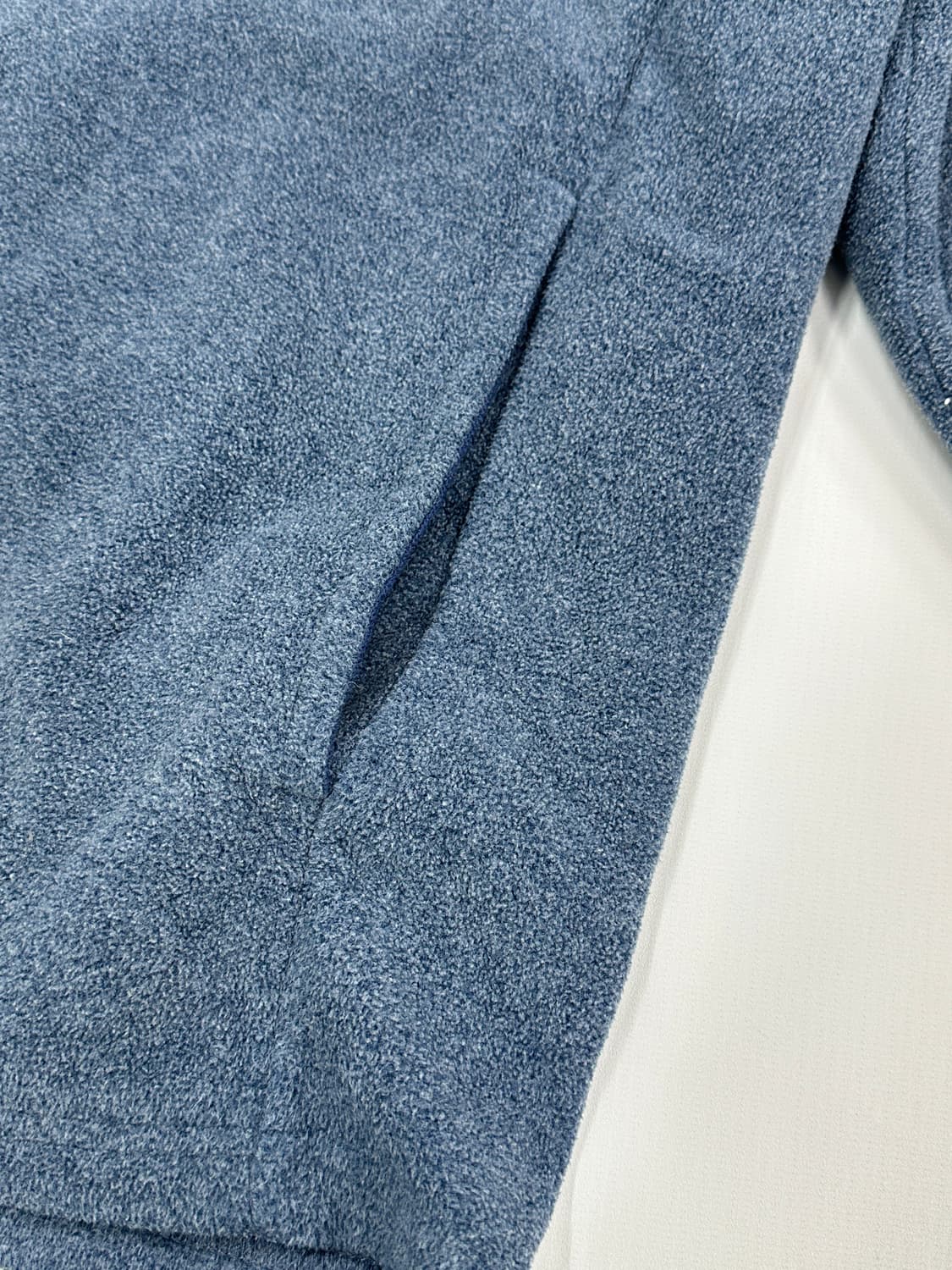 🏕️일본 빈티지 플리스 집업 🏕️블루 그레이 후리스 시티보이 캠핑 상품이미지6