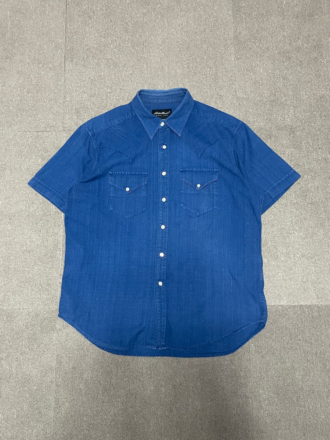 Eddie Bauer 웨스턴 데님 셔츠 J02507 상품이미지1