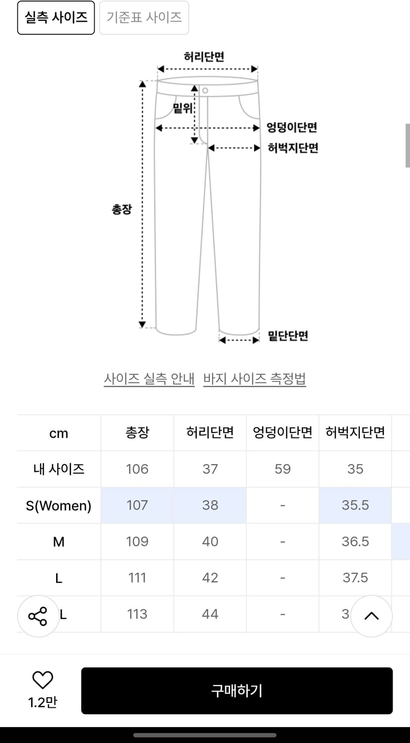 밀로 아카이브 커브드 팬츠 상품이미지6