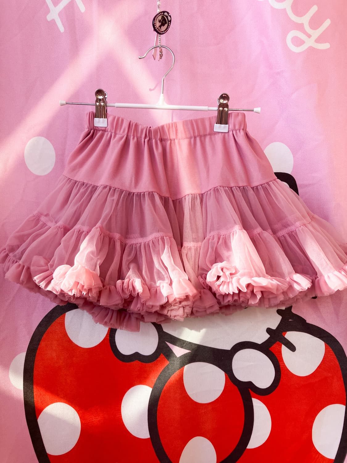 빈티지 핑크 미니 튜튜 스커트 상품이미지4