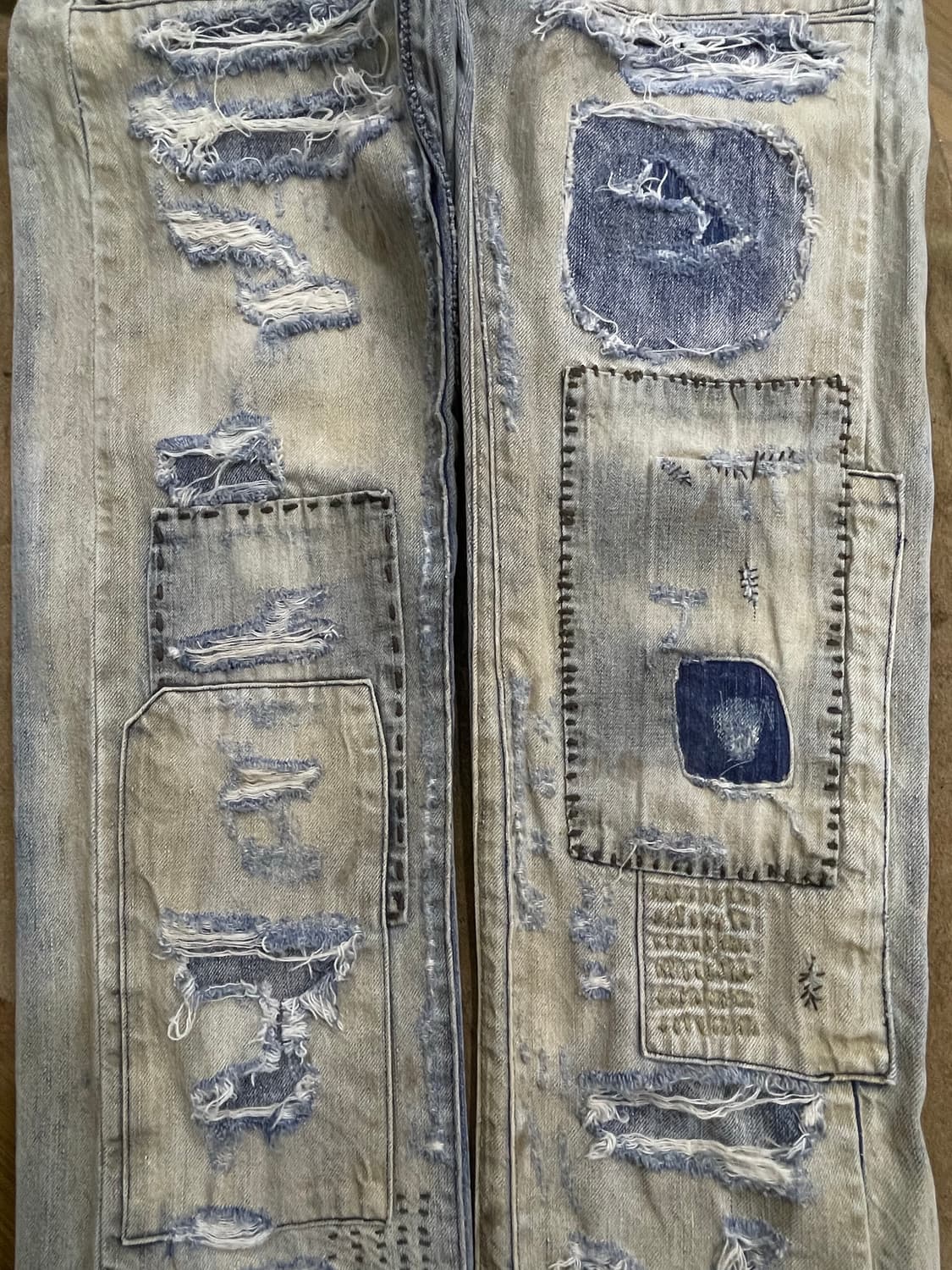 폴로랄프로렌(DS)/멀티패치 디스트레스드 청바지(31“) 상품이미지4