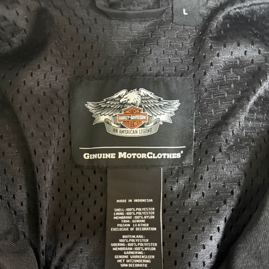 할리데이비슨 바이커 자켓 L 상품이미지3