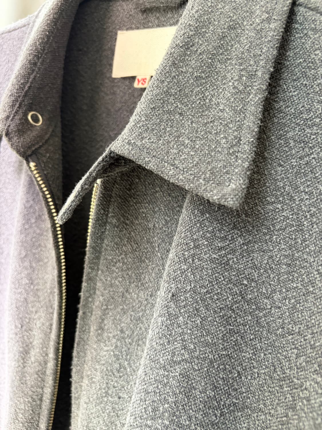 요코 사카모토 25ss 실크린넨셋업 Charcoal Grey 상품이미지5