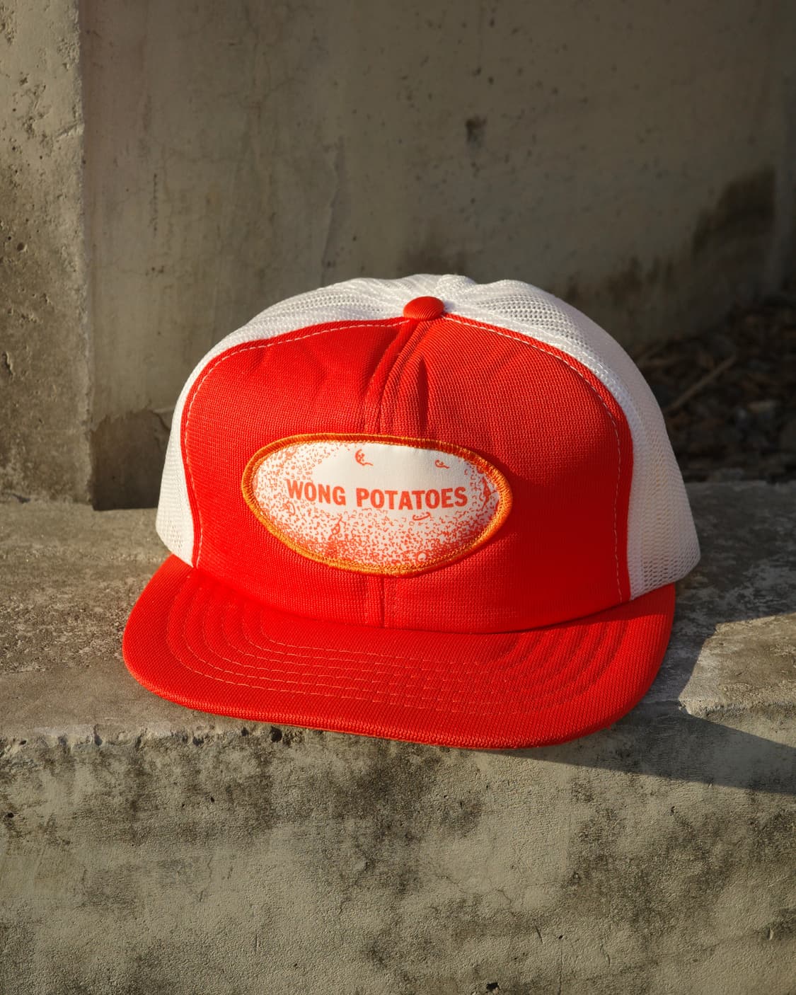 80s womg potatoes 패치 6패널 트러커캡 상품이미지1