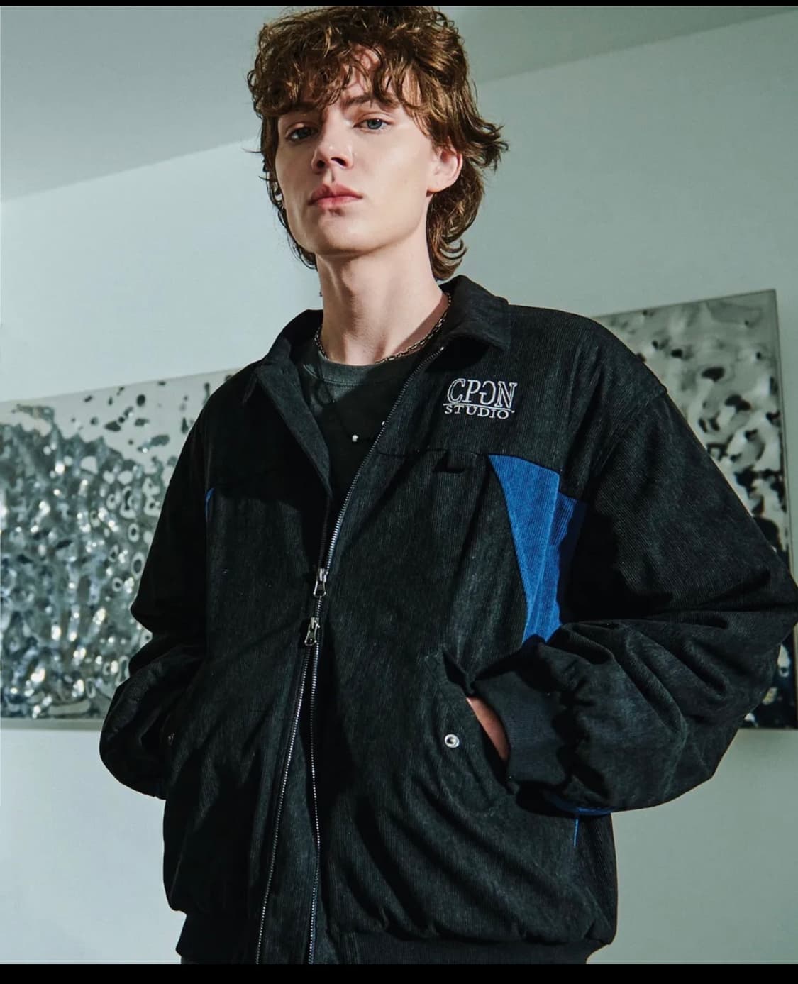 꼼파뇨 바시티 패딩 자켓 L사이드 상품이미지1