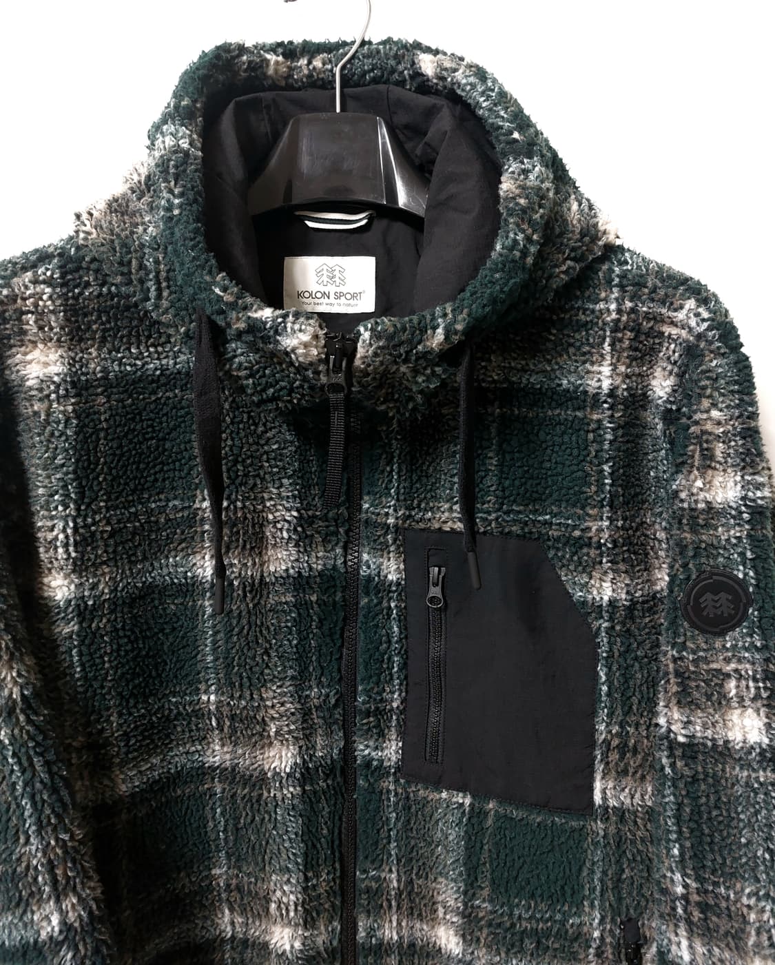 코오롱스포츠 플리스 후드 집업 110 상품이미지1