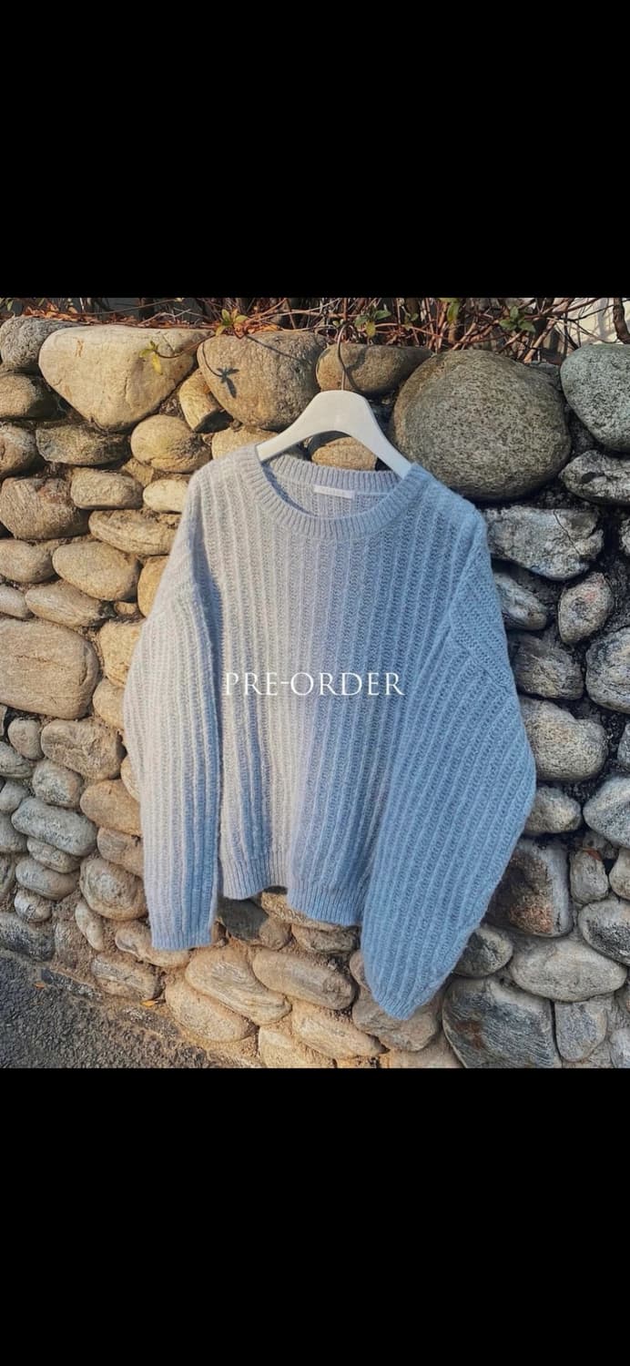 VEILGA 오버사이즈 모헤어 니트 상품이미지2