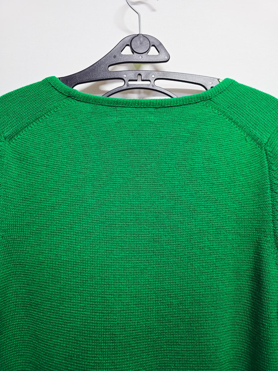 타임 초록색 브이넥 반팔 니트 원피스 상품이미지6