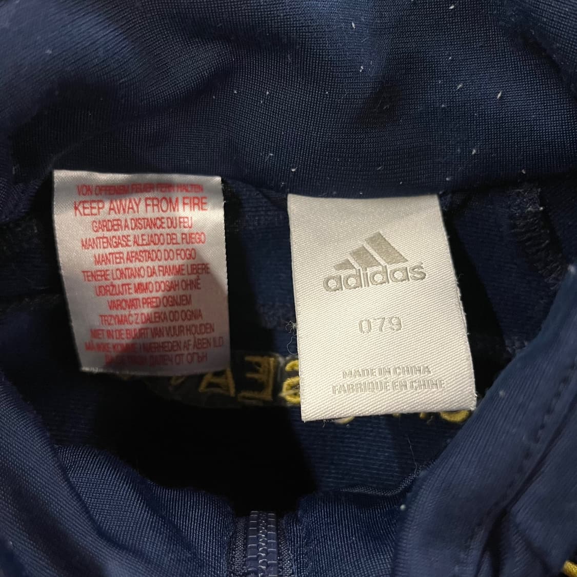 아디다스 첼시 네이비 져지 트랙탑 79 상품이미지5