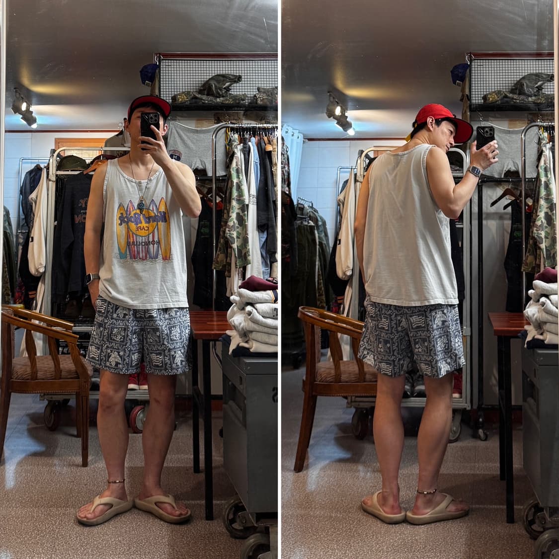 Reyn Spooner Patterned Beach Shorts  상품이미지2
